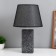 Table lamp "Dzin" 1x40W E14 Black 22x22x36cm