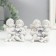 Souvenir Polystone "Angels with Crystal Heart" 6.5x7.5x5 cm mix