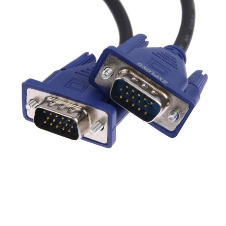 Adapter Exployd EX-K-1367, VGA (M)-VGA (F), cable 1 m, black-4