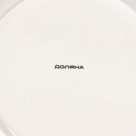 Porcelain dining Dilan "Dragosh", d = 25.5 cm, white color-3