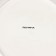 Porcelain dining Dilan "Dragosh", d = 25.5 cm, white color