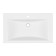 Paola Roma sink, half -vested, 75 cm, rectangular