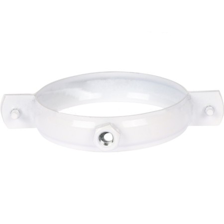 Элемент дымохода ROMMER RCA-0080-020111, крепление к стене, d=80 мм, металл, белое-2