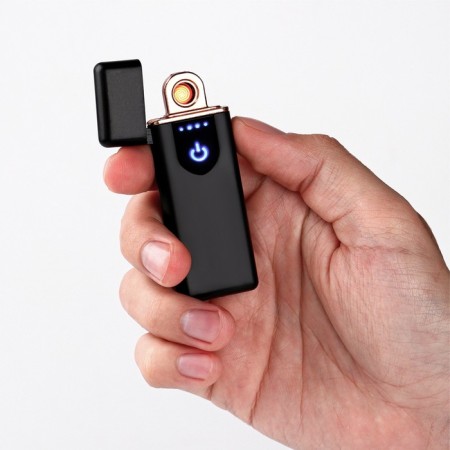 Gift set 2 in 1: Electronic lighter 7.5 x 3 cm, electric shock 9.5 x 2.5 cm-2