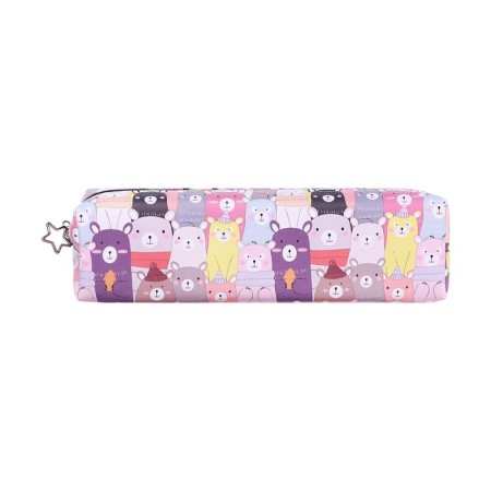 School pencil case with lightning, cat mix-3