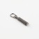 Lightning Poller, 3.5 × 0.9 cm, black nickel color
