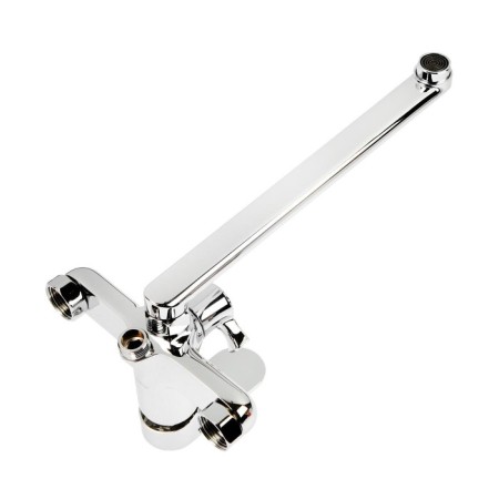 Accoona A7154 bathtub, one -leaf, with shower set, brass, chrome-2