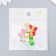 Decor for creativity metal, enamel "Bow with an emoticon" gold mix 1.9x1.1 cm