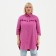 Women's tunic with a shutherin mist plus-size, size 54, pink color
