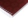A4 notebook, 96 sheets in a cage on the crest of Chocolate, cover coated cardboard, metallized cardboard, selective varnish, block 65g/m2, 4v mix