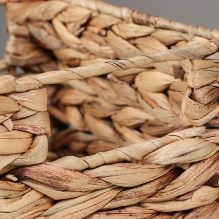 Stelly basket "Golden Kolos", 21x15x15 cm, sand-1