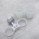 Holder for dental brushes wall, Accoona A11004, 2 glasses, glass, color chromium