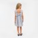Dress elegant children's KAFTAN, p. 30 (98-104 cm), silver