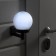Garden lamp on the sunny battery "Shar", 10 × 15 × 14 cm, 1 LED, glow white glow