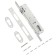 The castle building Bulat ZV 5-1.25.00.23.08, without handles, without c/m, with a roller, stainless steel