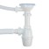 Siphon for washing ORIO A-50079-2, 3 1/2 "x 40 mm, with round overflation, with corrugated 40x40/50 mm