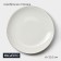 Porcelain dining plate Magistro la Perle, D = 25.5 cm, white color