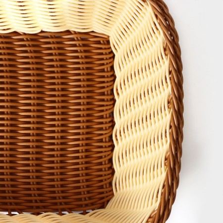 Basket for fruits and bread of the milk chocolate, 24 × 32 cm-3