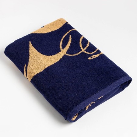 Tensor Ethel towel "Zodiac Signs: Pisces" Violet, 67x130 cm, 100% cotton, 420g/m2-1