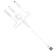 Hoco X1, microUSB/Lightning/Type -C - USB, 2.4 A, 1 m, white cable