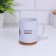 Sublimation mug "I do not accept anything on my account", with the application
