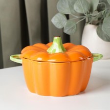 A pot of heat -resistant ceramics for baking 