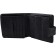 Purse n/k, button, color black "Qatar"