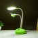 TECAL LAME "Center" LED 4W USB AKB Green 10x11.5x40.5 cm Risalux