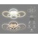 LED ceiling LED with Ambrella Light, Original, FA4065, 65 W, 5525LUM, 3000-6400K, white color.