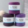 Knitted yarn secondary 90% cotton, 10% p/e, 100m/450 ± 50 g (lilac) mix