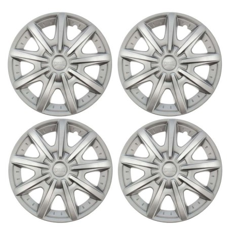 Wheel caps R13 "shuttle", silver, set 4 pcs.