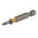 Denzel 11667 bit set, hexagonal profile, Torx 10 x 50 mm, steel S2, 10 pcs.