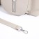 Bagon-tout on lightning, 3 outer pockets, light-gray color