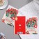 Postcard "respected teacher!" embossing, congruen, roses, calculator, 12.5x19.4 cm