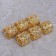 A set of rings for napkins, 6 pcs, with crystals