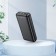 External battery Hoco J111A, 20,000 mAh, 2 USB, 2 A, display, black