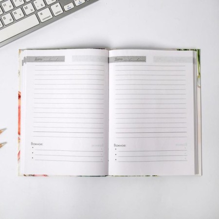 Gift set "Teacher": A5 diary, 80 sheets, planing with tear -off sheets, 50 sheets-8