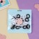 Hair elastic band "Classic Mahrushka" (set 50 pcs) 2 cm, black and white