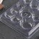 Form for chocolate and sweets "buttons", 22 × 11 cm, 17 cells, color transparent