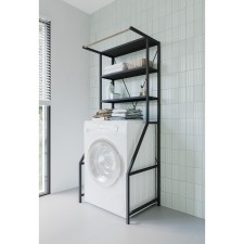 Stella on the washing machine, black 67 x 52 x 170 cm