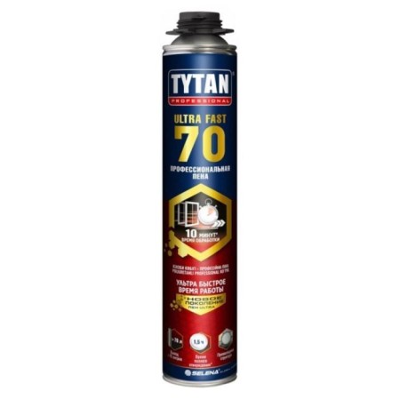 Montan Ultra Fast 70 installation foam, under a gun, exit up to 75 liters, 870 ml