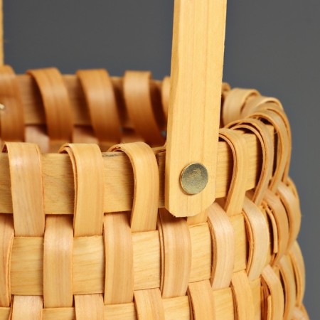 Wicker basket, rattan, 17x12.5/26 cm, 1 pc., Natural-3