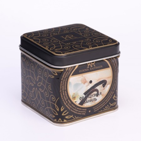 Aromatic candles in the tin bank "French vanilla"-4