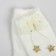 Tensor Minaku socks with bow, white color, size 36-39 (23-25 ​​cm)