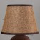 Table lamp "Margaret" E14 40W brown 17x17x27cm