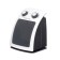 Electrolux EFH/C-5115, floor, ceramic, 1500 watts, 20 m², white and black