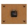 Carty clock is wall, interior "lemon aroma", silent, 25 x 20 cm