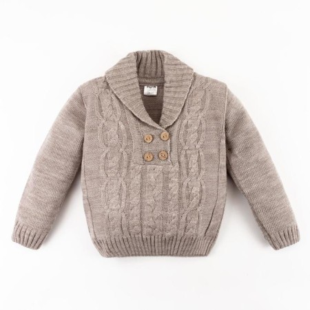 Jumper knitted baby I grow 80-86 cm, beige