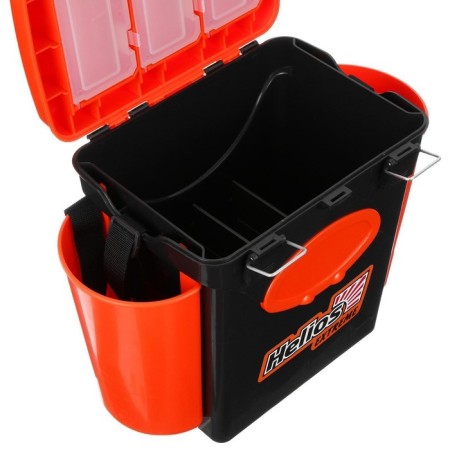 Winter Helios Fishbox 10 L box, single -section, orange color-5