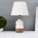 Table lamp with lampshade Risalux "Cindy", E14, 40 W, 22.5 × 22.5 × 37 cm